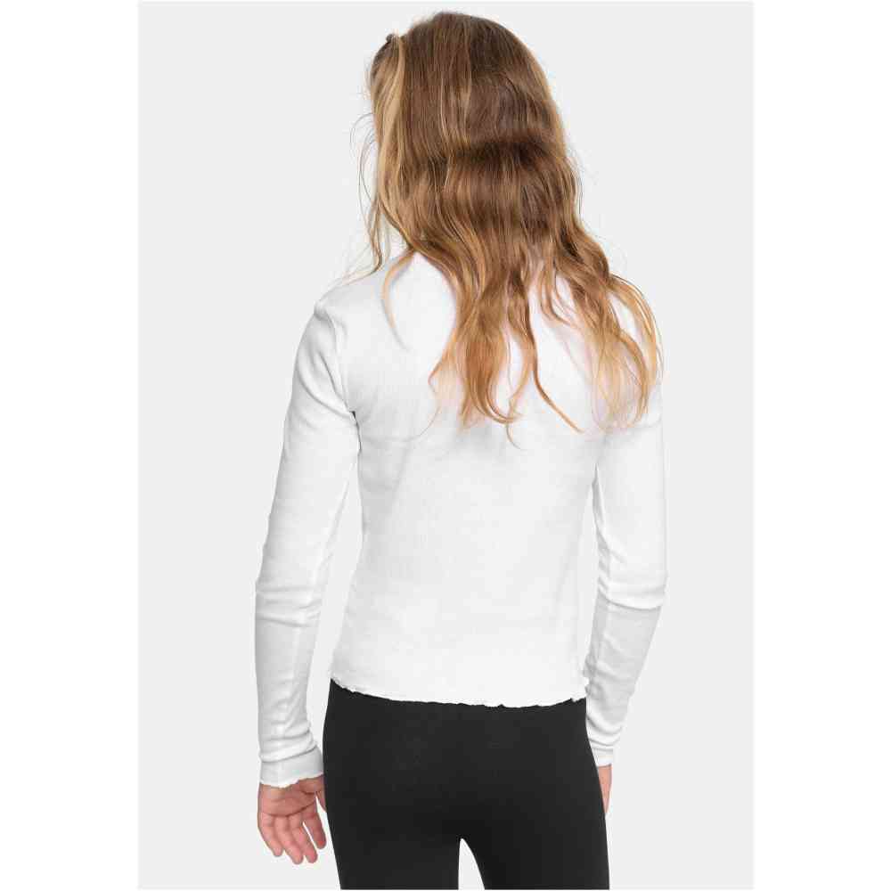 Urban Classics - Short Rib 3 Pack Chemise à manches longues pour enfants - Blanc/Rose